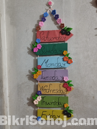 Home made wall day mate